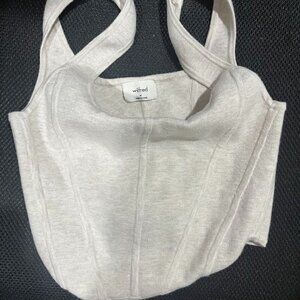 Aritzia Tank Top Beige